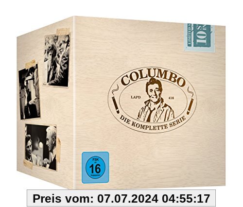 Columbo - Die komplette Serie (35 Discs) von James Frawley