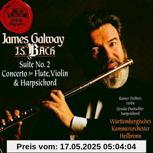 Bach: Suite Nr. 2 / 2 Flötenkonzerte von James Galway