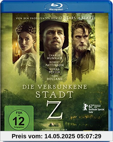Die versunkene Stadt Z [Blu-ray] von James Gray