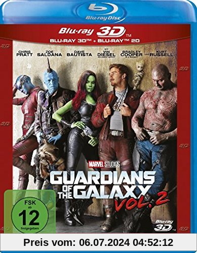 Guardians of the Galaxy Vol. 2 (2D & 3D)[3D-Blu-ray] von James Gunn