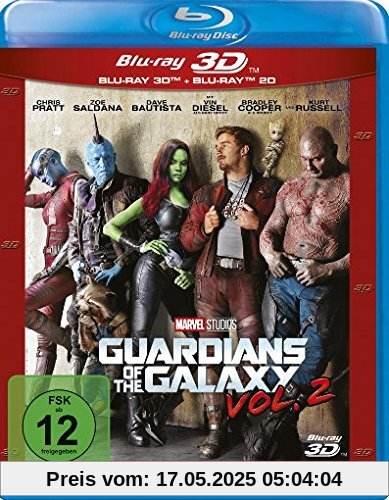 Guardians of the Galaxy Vol. 2 (2D & 3D)[3D-Blu-ray] von James Gunn