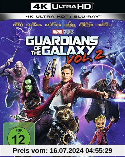 Guardians of the Galaxy Vol. 2 [4K Ultra HD] [Blu-ray] von James Gunn