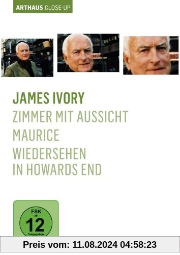 James Ivory - Arthaus Close-Up [3 DVDs] von James Ivory