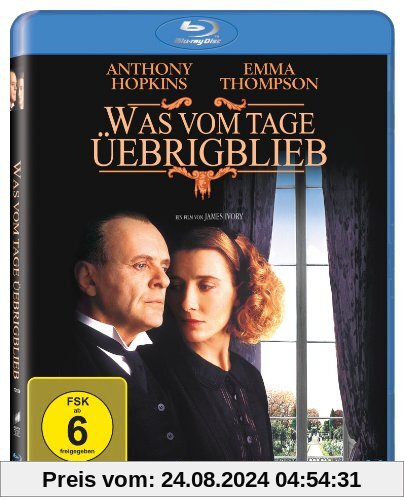 Was vom Tage übrigblieb [Blu-ray] von James Ivory