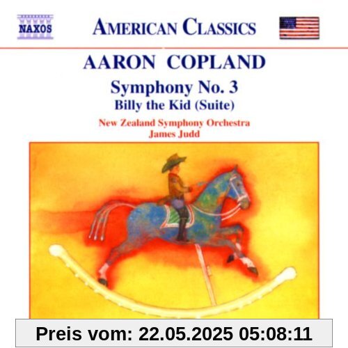 American Classics - Aaron Copland (Sinfonie Nr. 3/Billy the Kid) von James Judd
