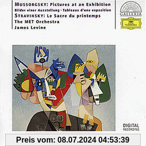 Galleria - Mussorgsky / Strawinsky (Orchesterwerke) von James Levine
