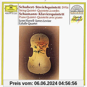 Schubert: Streichquintett D 956 / Schumann: Klavierquintett Op. 44 von James Levine