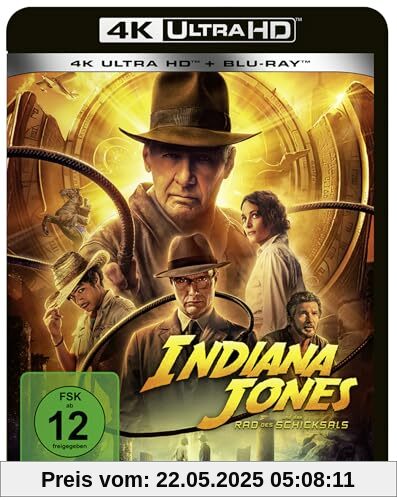 Indiana Jones und das Rad des Schicksals (4K Ultra HD) (+ Blu-ray) von James Mangold