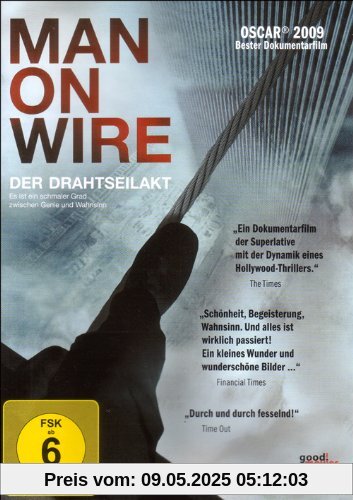 Man on Wire: Der Drahtseilakt von James Marsh