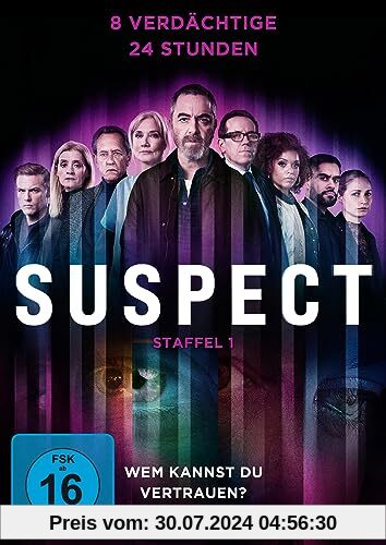 Suspect - Staffel 1 [2 DVDs] von James Nesbitt