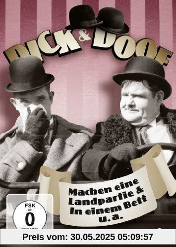 Dick & Doof - Machen eine Landpartie & In einem Bett u.a. von James Parrott