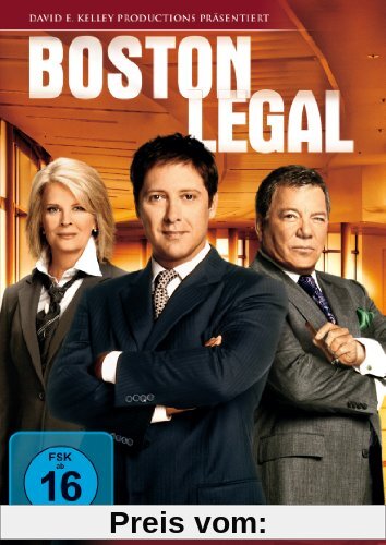 Boston Legal - Season 1 (5 DVDs) von James Spader