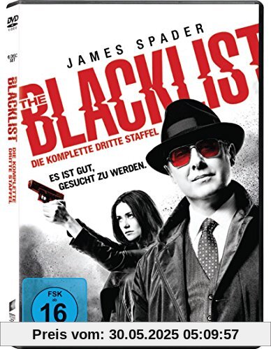 The Blacklist - Staffel 3 (6 Discs) von James Spader