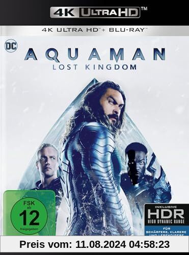 Aquaman: Lost Kingdom (4K Ultra HD) (+ Blu-ray) von James Wan