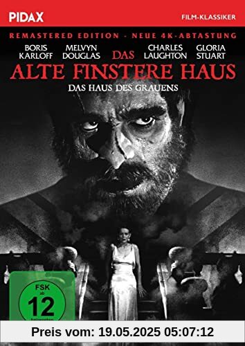 Das alte finstere Haus (The Old Dark House) - Remastered Edition - Neue 4 K-Abtastung / Horrormeilenstein mit Starbesetzung (Pidax Film-Klassiker) von James Whale