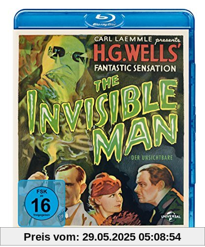 Der Unsichtbare - The Invisible Man [Blu-ray] von James Whale