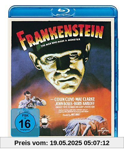 Frankenstein [Blu-ray] von James Whale