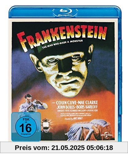 Frankenstein [Blu-ray] von James Whale