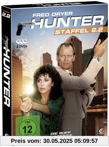 Hunter - Gnadenlose Jagd (Staffel 2.2 auf 3 DVDs im Digipack mit Schuber plus Episodenguide) von James Whitmore Jr.