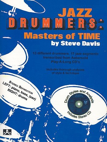 Jazz Drummers (+CD): Masters of Time von Jamey Aebersold