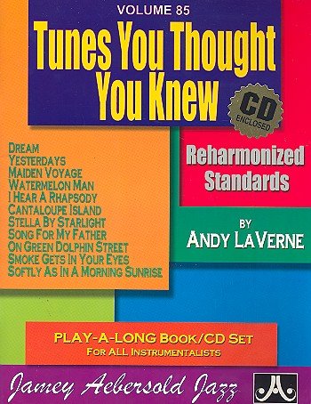 Tunes You thought You knew (+CD): reharmonized standards von Jamey Aebersold