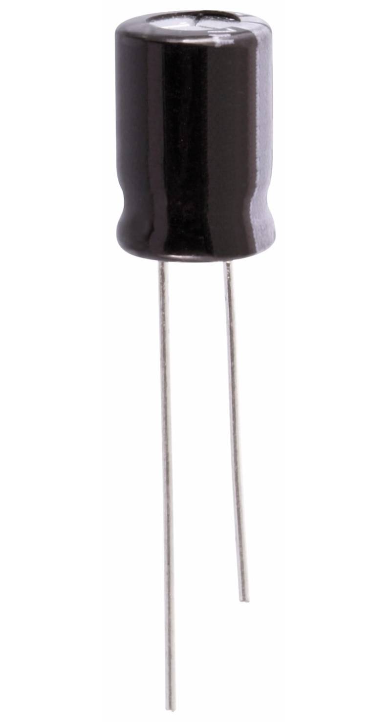 JAMICON Elko 10µF, 50V, radial, RM 2mm von Jamicon