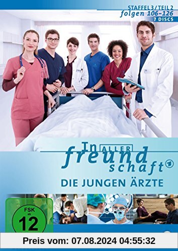 In aller Freundschaft - Die jungen Ärzte, Staffel 3, Folgen 106-126 [7 DVDs] von Jan Bauer