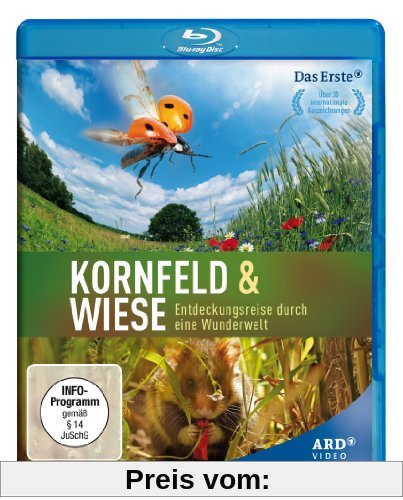 Kornfeld und Wiese - Entdeckungsreise durch eine Wunderwelt (Blu-Ray) von Jan Haft