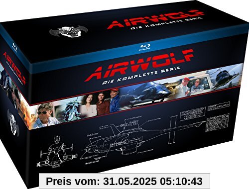 Airwolf - Die komplette Serie [Blu-ray] von Jan-Michael Vincent