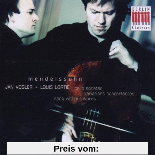 Werke für Cello und Klavier von Jan Vogler