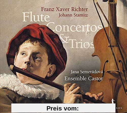 Richter/Stamitz: Flötenkonzerte & Trios von Jana Semáradová