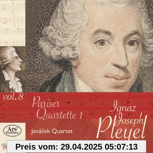 Pariser Quartette Vol.1 von Janacek Quartett