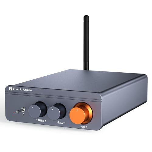 Jancane Bluetooth 5.4 Verstärker, 300 W x 2, kabelloser Mini-Verstärker, Heim-Audio, Stereo, TPA3255, 2-K, Klasse D-Verstärker, integrierter Empfänger mit Bass-Höhensteuerung für Passive Jancane Bluetooth 5.4 Verstärker, 300 W x 2, kabelloser Mini-Verstärker, Heim-Audio, Stereo, TPA3255, 2-K, Klasse D-Verstärker, integrierter Empfänger mit Bass-Höhensteuerung für Passive von Jancane