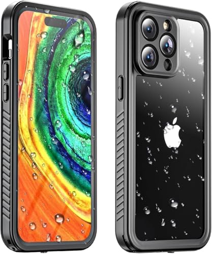 iPhone 14 Pro Max Hülle, wasserdicht, IP68 Unterwasser, eingebauter Displayschutz und Glas-Kameraschutz, Ganzkörper-360° stoßfest, sturzsicher, staubdicht, Handyhülle für iPhone 14 Pro Max 17 cm (6,7 iPhone 14 Pro Max Hülle, wasserdicht, IP68 Unterwasser, eingebauter Displayschutz und Glas-Kameraschutz, Ganzkörper-360° stoßfest, sturzsicher, staubdicht, Handyhülle für iPhone 14 Pro Max 17 cm (6,7 von Jancane