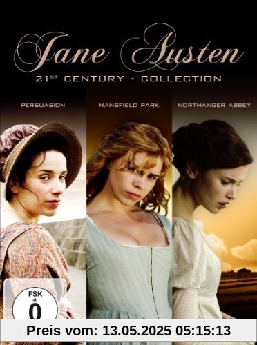 Jane Austen 21st Century Collection (Northanger Abbey, Mansfield Park, Persuasion) (3 Disc Set) [Collector's Edition] von Jane Austen