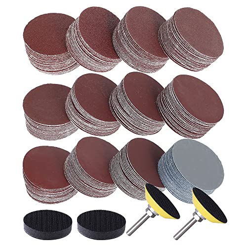 JaneYi 240 Stück Schleifpapier Klett 50mm Schleifscheiben Rund Körnung 60 80 120 180 240 320 400 600 800 1000 2000 3000 Polierpad Adapter Schleifaufsatz für Akkuschrauber Bohrmaschine JaneYi 240 Stück Schleifpapier Klett 50mm Schleifscheiben Rund Körnung 60 80 120 180 240 320 400 600 800 1000 2000 3000 Polierpad Adapter Schleifaufsatz für Akkuschrauber Bohrmaschine von JaneYi