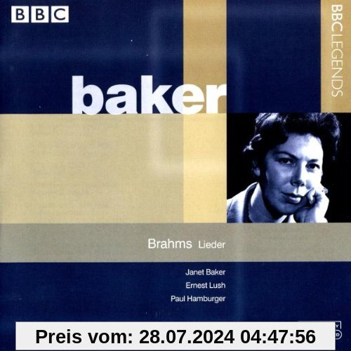 Baker Singt Brahms von Janet Baker