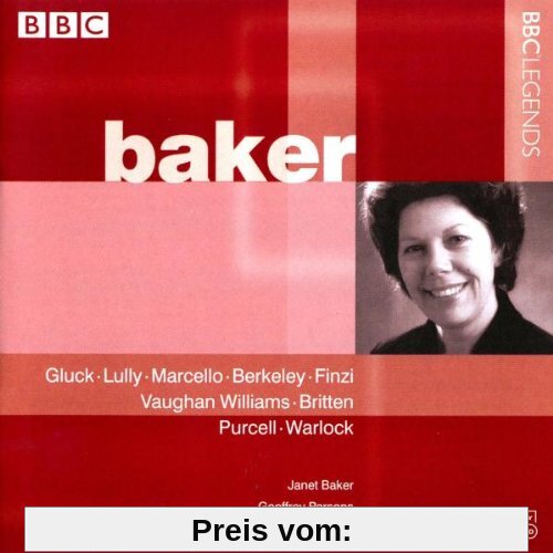 Baker Singt Gluck/Lully/+ von Janet Baker
