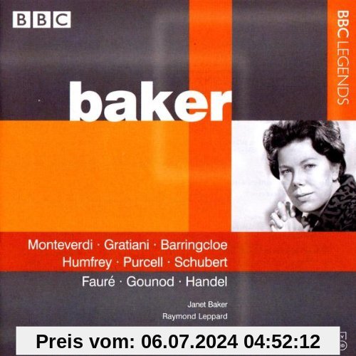 Baker Singt Monteverdi/+ von Janet Baker