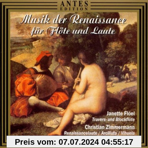 Musik der Renaissance für Flöte und Laute von Janette Floel