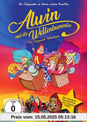 Alwin und die Weltenbummler - The Chipmunk Adventure - Die Chipmunks in ihrem ersten Kinofilm - Der Original Alvin NEU GEMASTERT von Janice Karman