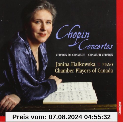 Chopin Klavierk.Kammermusikvers. von Janina Fialkowska