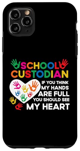 School Custodian If You Think My Hands Hausmeister Wertschätzung Hülle für iPhone 11 Pro Max School Custodian If You Think My Hands Hausmeister Wertschätzung Hülle für iPhone 11 Pro Max von Janitor Appreciation Funny Back To School Design