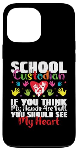 School Custodian If You Think My Hands Hausmeister Wertschätzung Hülle für iPhone 13 Pro Max School Custodian If You Think My Hands Hausmeister Wertschätzung Hülle für iPhone 13 Pro Max von Janitor Appreciation Funny Back To School Design