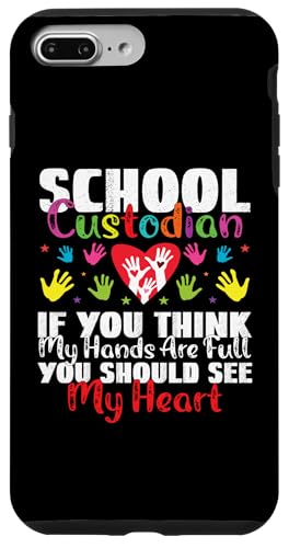 School Custodian If You Think My Hands Hausmeister Wertschätzung Hülle für iPhone 7 Plus/8 Plus School Custodian If You Think My Hands Hausmeister Wertschätzung Hülle für iPhone 7 Plus/8 Plus von Janitor Appreciation Funny Back To School Design