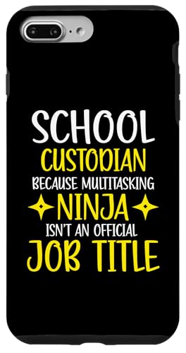 Schulpfleger Weil Multitasking Hausmeister Wertschätzung Hülle für iPhone 7 Plus/8 Plus Schulpfleger Weil Multitasking Hausmeister Wertschätzung Hülle für iPhone 7 Plus/8 Plus von Janitor Appreciation Funny Back To School Design