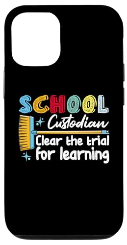 Schulwärter macht den Weg frei, um Hausmeister zu lernen, lustig Hülle für iPhone 12/12 Pro Schulwärter macht den Weg frei, um Hausmeister zu lernen, lustig Hülle für iPhone 12/12 Pro von Janitor Appreciation Funny Back To School Design