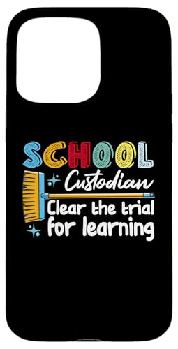 Schulwärter macht den Weg frei, um Hausmeister zu lernen, lustig Hülle für iPhone 15 Pro Max Schulwärter macht den Weg frei, um Hausmeister zu lernen, lustig Hülle für iPhone 15 Pro Max von Janitor Appreciation Funny Back To School Design