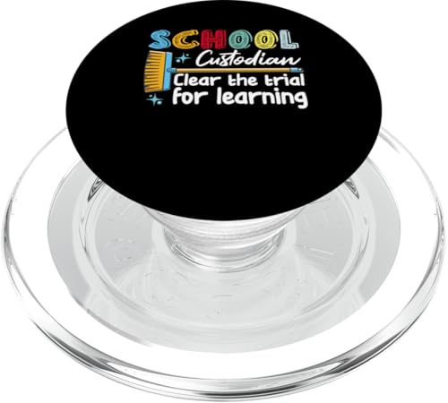 Schulwärter macht den Weg frei, um Hausmeister zu lernen, lustig PopSockets PopGrip für MagSafe Schulwärter macht den Weg frei, um Hausmeister zu lernen, lustig PopSockets PopGrip für MagSafe von Janitor Appreciation Funny Back To School Design