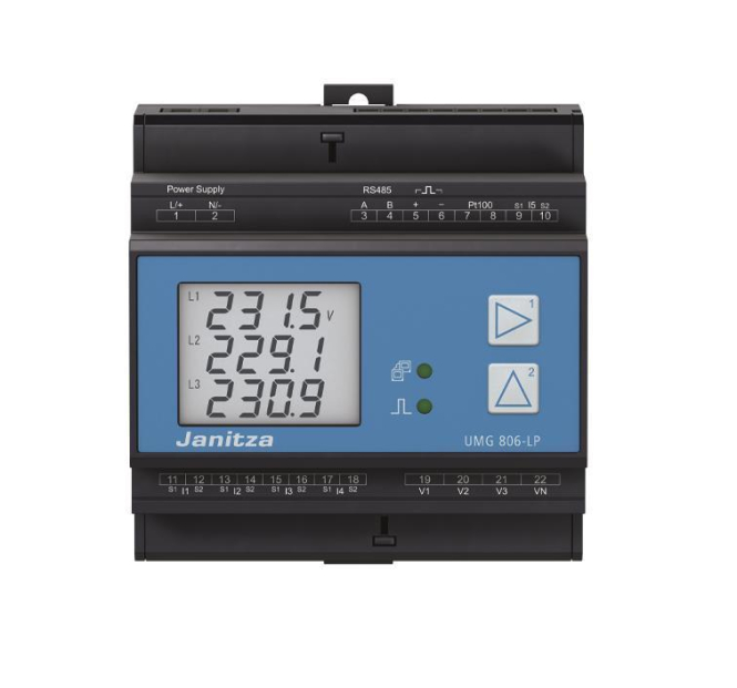 Janitza UMG 806-LP (UL) - Basisgerät 6TE Multifunktionaler 1402042 von Janitza electronics GmbH